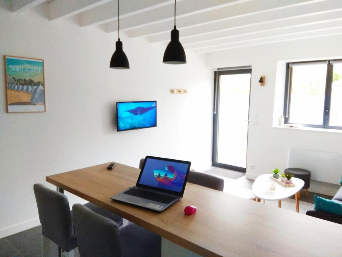 Maison Cosy Entre Cap Frehel Et Saint Malo 1Km Plage 5Min Gr34 Wifi Jardin Velos "Casa Ohana" Εξωτερικό φωτογραφία